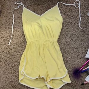 Flowy summer romper
